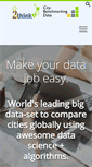 Mobile Screenshot of citybenchmarkingdata.com